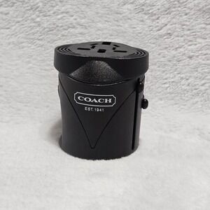 COACH World Travel Adapter SWA001 NO CASE Multi Power Adapter